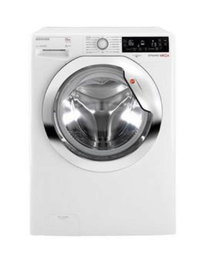 Hoover Dynamic Next Premium Dmp 413Aiw3 13Kg Load, 1400 Spin Washing Machine - White